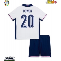 England Jarrod Bowen #20 Replica Home Minikit Euro 2024 Short Sleeve (+ pants)
